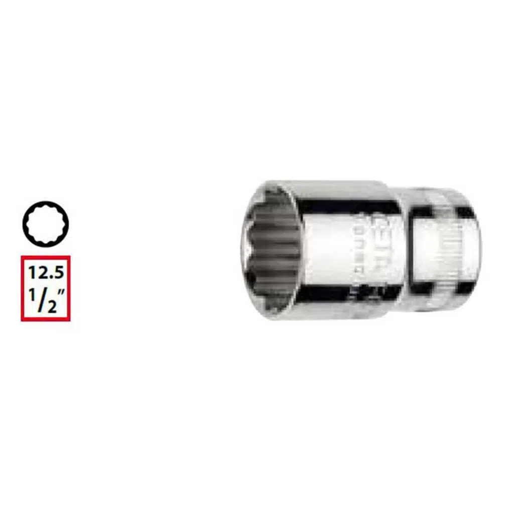 Ceta Form 1/2" 12 Köşe Yıldız Lokma Anahtar 16mm - C22-B16