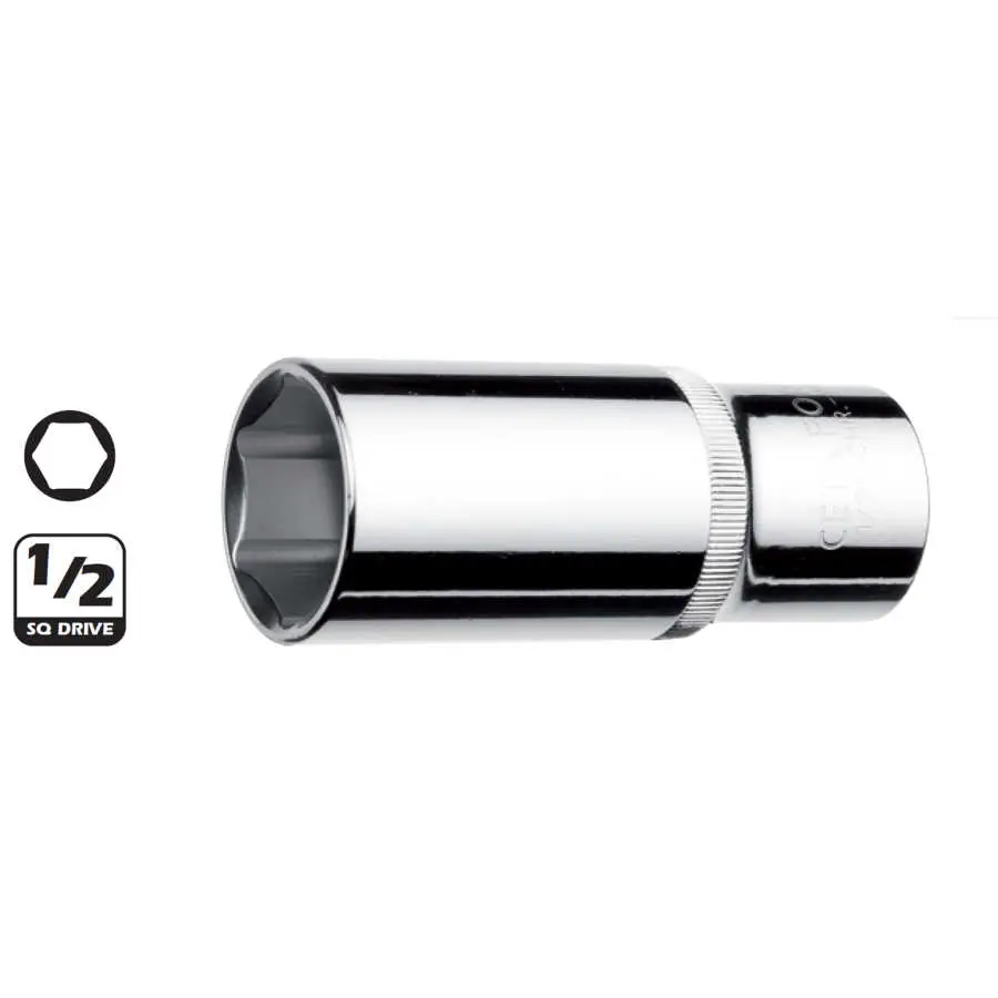 Ceta Form 1/2” 6 Köşe Derin Lokma Anahtar 20mm - C24-H20