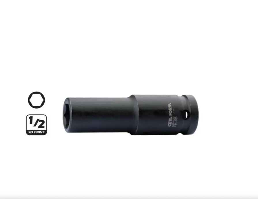 Ceta Form 1/2” 6 Köşe Derin Havalı Lokma Anahtar 17mm - C64-H17