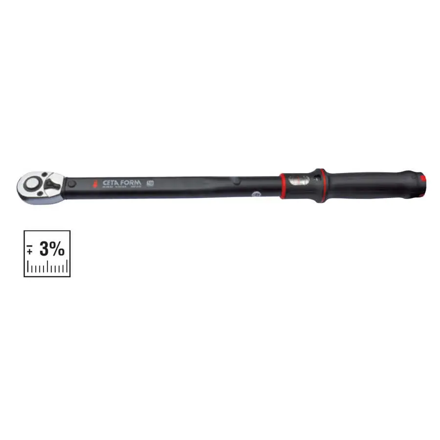 Ceta Form 20-100Nm 1/2 Exacto Tork Anahtarı-405 mm - D02F2-2110