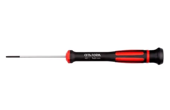 Ceta Form Düz Uçlu Mikro Elektronikçi Tornavidası 2X60 mm - H01-20-060