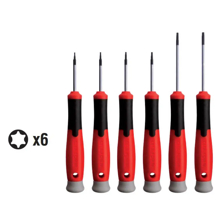 Ceta Form 6 Parça Torx Elektronikçi Tornavida Takımı - H99-04-06
