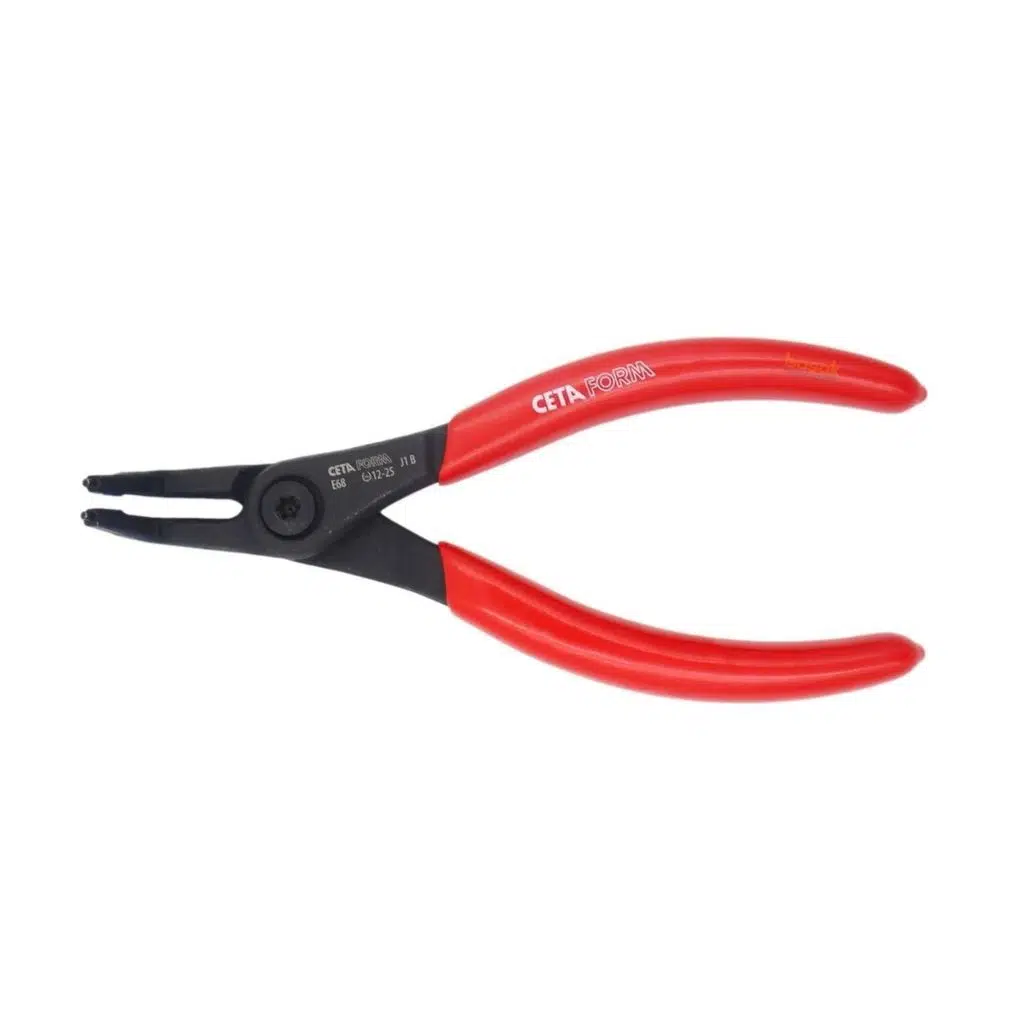 Ceta Form İç Segman Pense(Yaysız Eğri) 140 mm - E68-44-0140 - 6 Adetli Kutu Koli