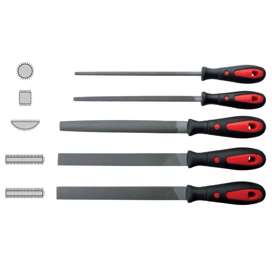 Ceta 200Mm 5 Parça Eğe Seti - J72-0851A