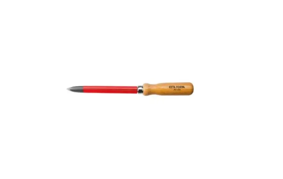 Ceta Form Üç Kenarlı Çukur Raspa 200 mm - J82-200