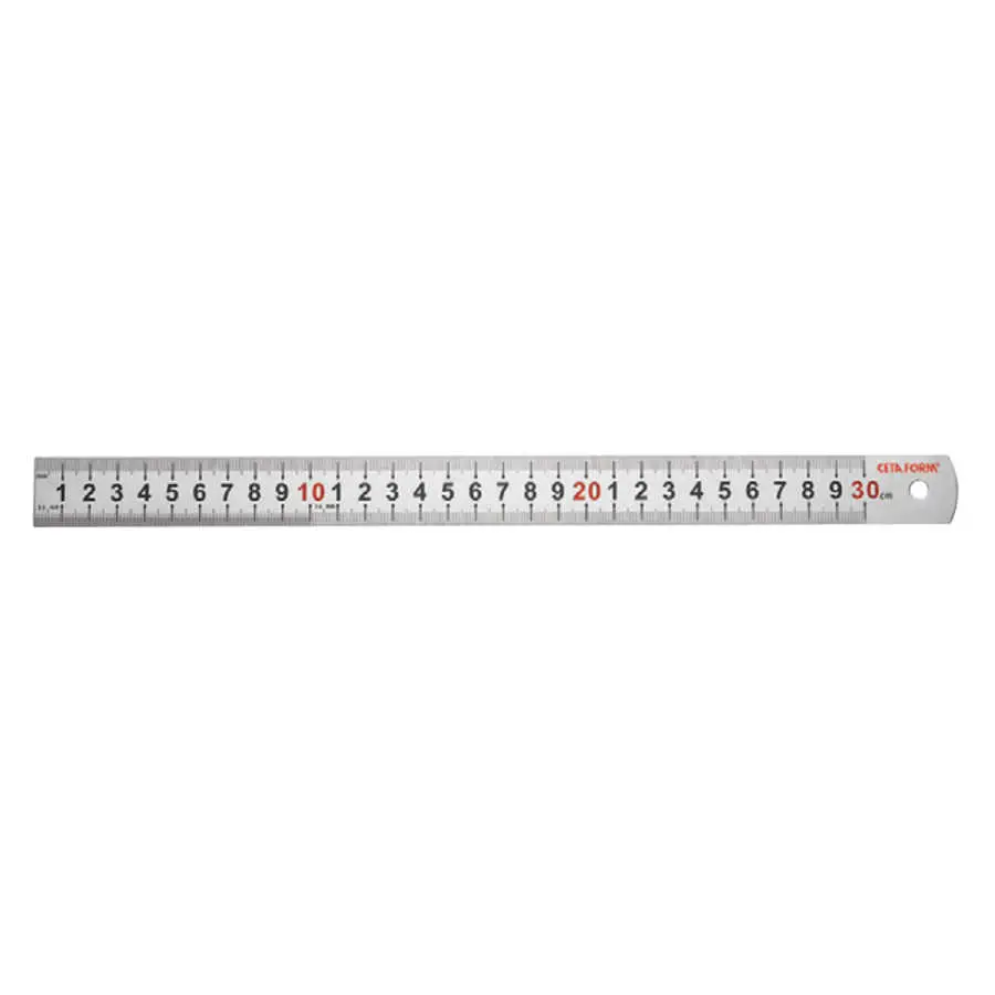 Ceta Form Çelik Cetvel 100 cm - P15-100