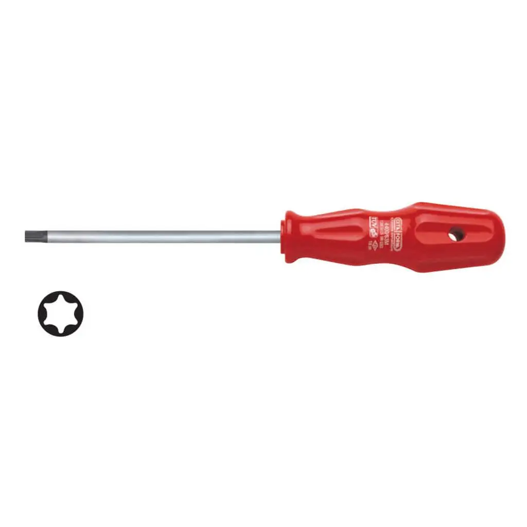 Ceta Form Torex Torx Uçlu Tornavida T40X130 mm - 4400/T40M - 12 Adetli Kutu Koli