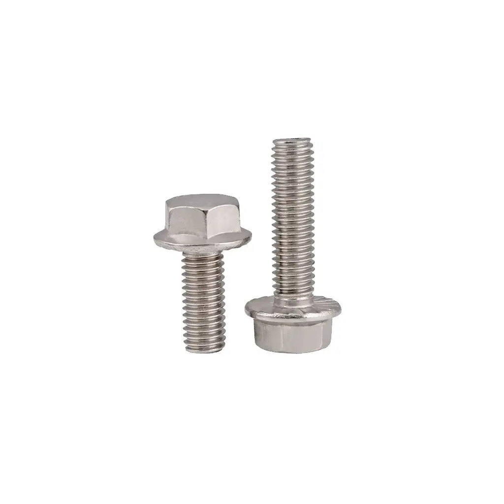 Civata Standart DIN 6921.S Flanşlı AKB Tırtıllı 8.8 Metrik 12x1,75x25