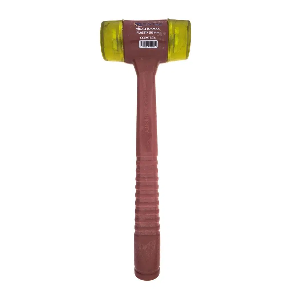 Civtec CCEVT834 Vidalı Tokmak Plastik 50 mm - 6 Adetli Kutu Koli