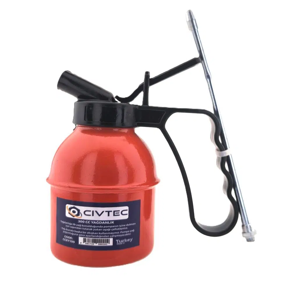 Civtec CCEY100 Yağdanlık 300ML - 6 Adetli Kutu Koli