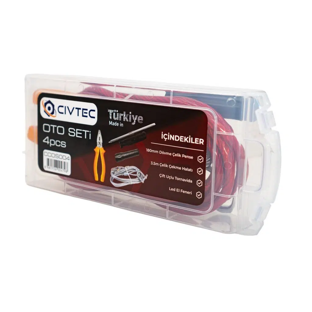 Civtec CCOS004 Oto Seti 4 parça