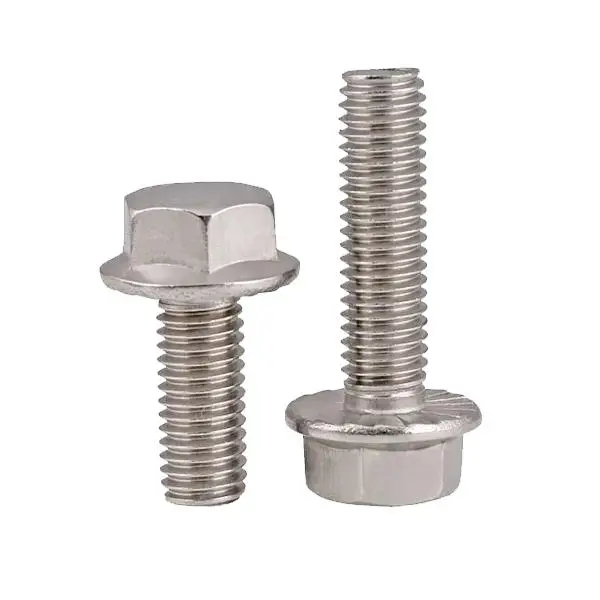 Civtec DIN 6921 8.8 Kalite AKB Flanşlı Çelik Cıvata Beyaz Metrik 10x50/50