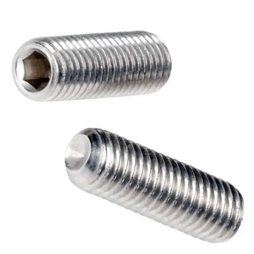 Civtec DIN 916 10.9 Kalite Setskur Cıvata Beyaz Metrik 4x10