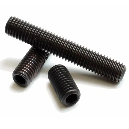 Civtec DIN 916 10.9 Kalite Setskur Cıvata Siyah Metrik 10x40