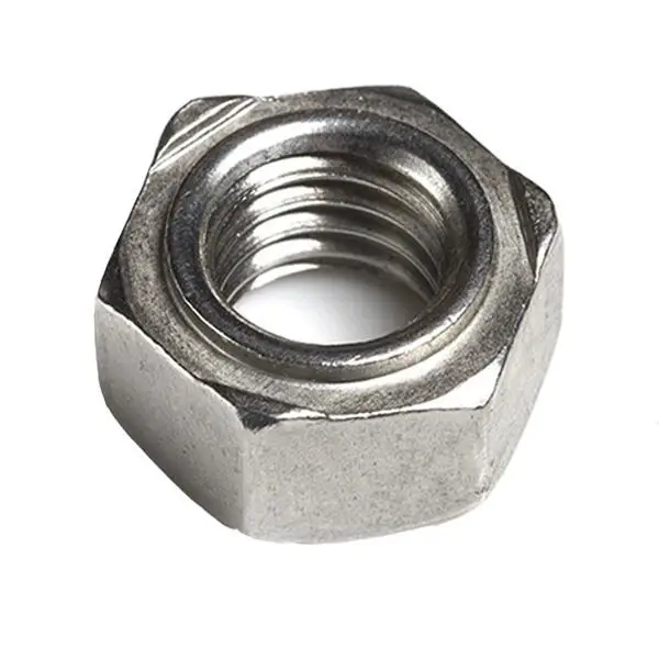 Civtec DIN 929 6 Kalite 6 Köşe Kaynak Somun Beyaz M8