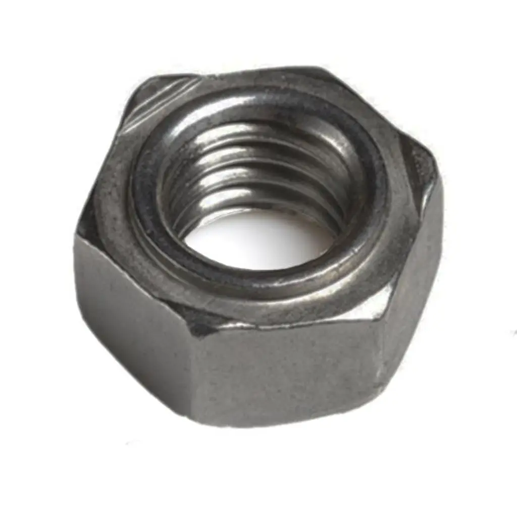Civtec DIN 929 6 Kalite 6 Köşe Kaynak Somun Siyah M6