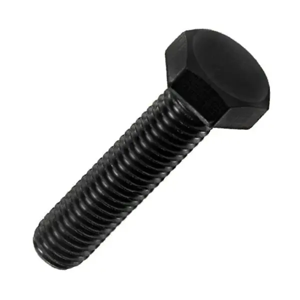 Civtec DIN 933 AKB Tam Diş 8.8 Kalite Çelik Cıvata Siyah 6x15