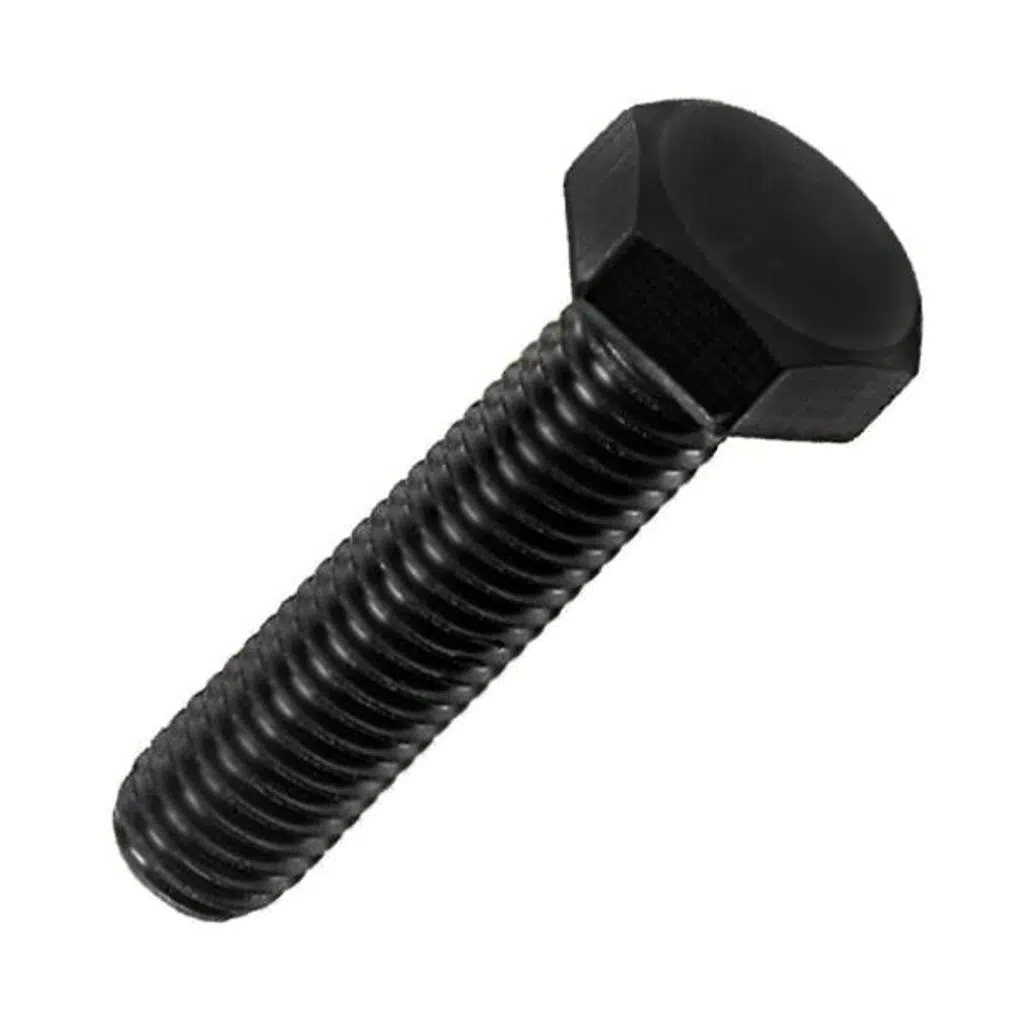 Civtec DIN 933 AKB Tam Diş 8.8 Kalite Çelik Cıvata Siyah 6x80