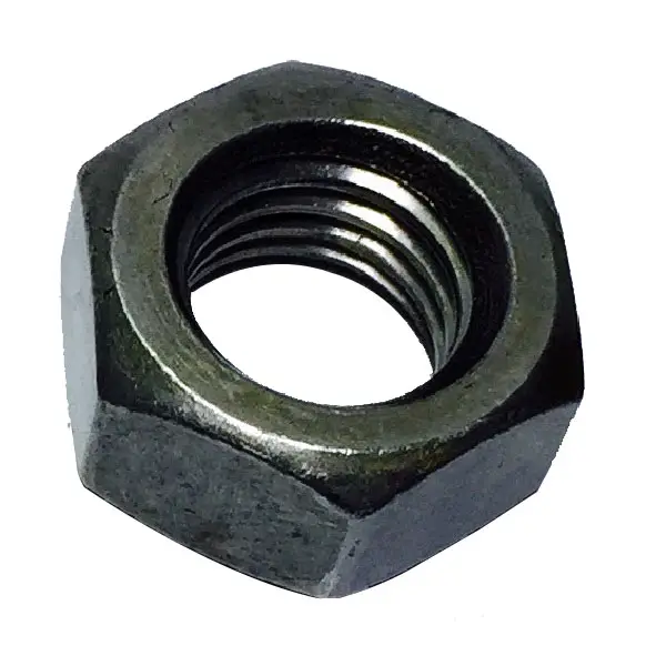 Civtec DIN 934 6 Kalite Altı Köşe Çelik Somun Siyah M20