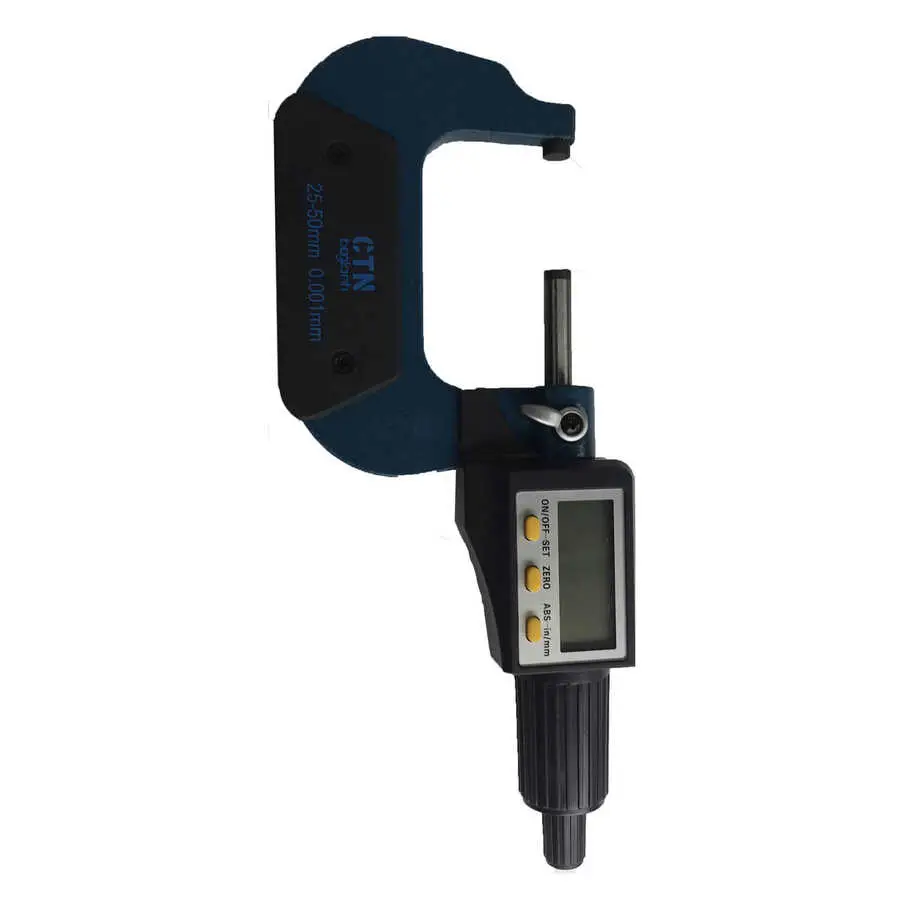CTN 5202-50 Dijital Mikrometre Geniş Ekran (25-50mm Ölçme)