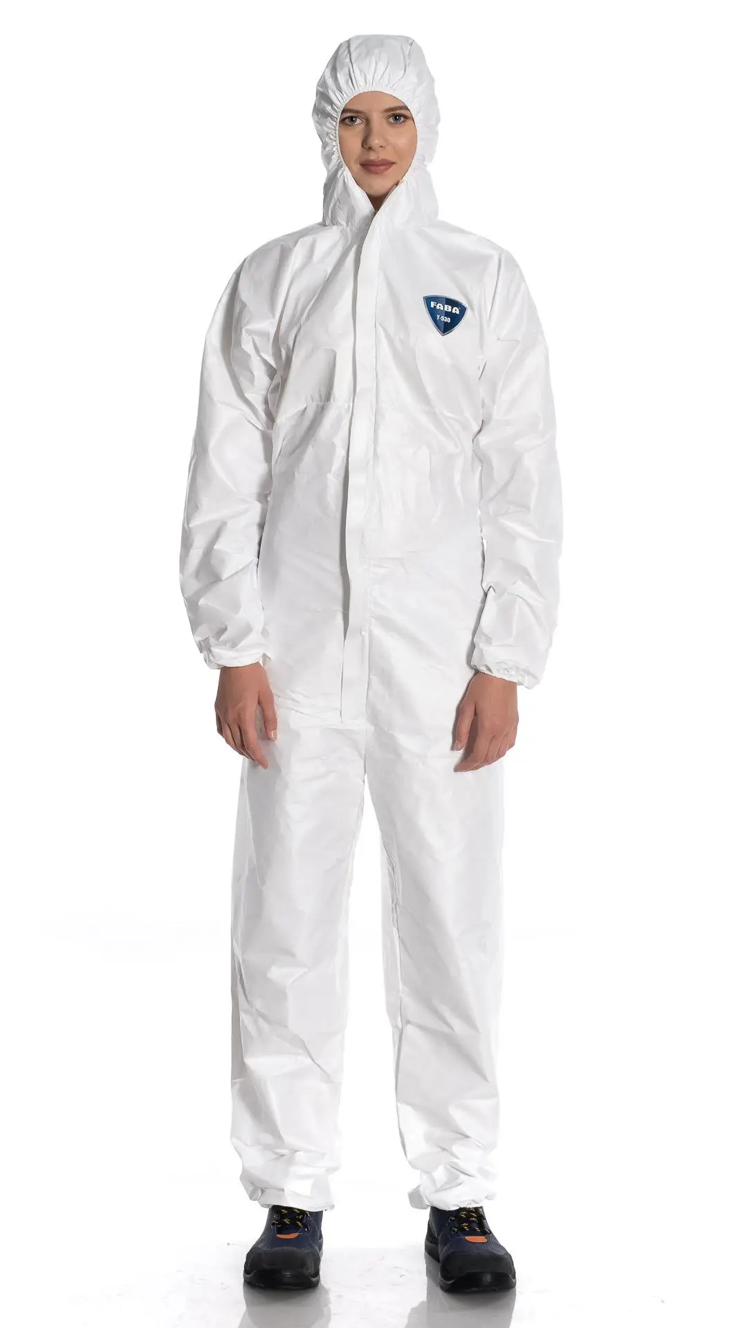 Faba T-530-Beyaz L Lamineli Tulum