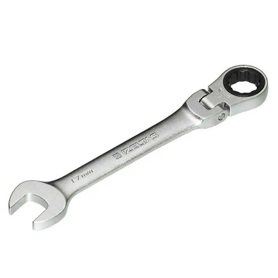 İzeltaş 10 mm Mafsallı Cırcır Kombine Anahtar - İzeltaş 0345020010
