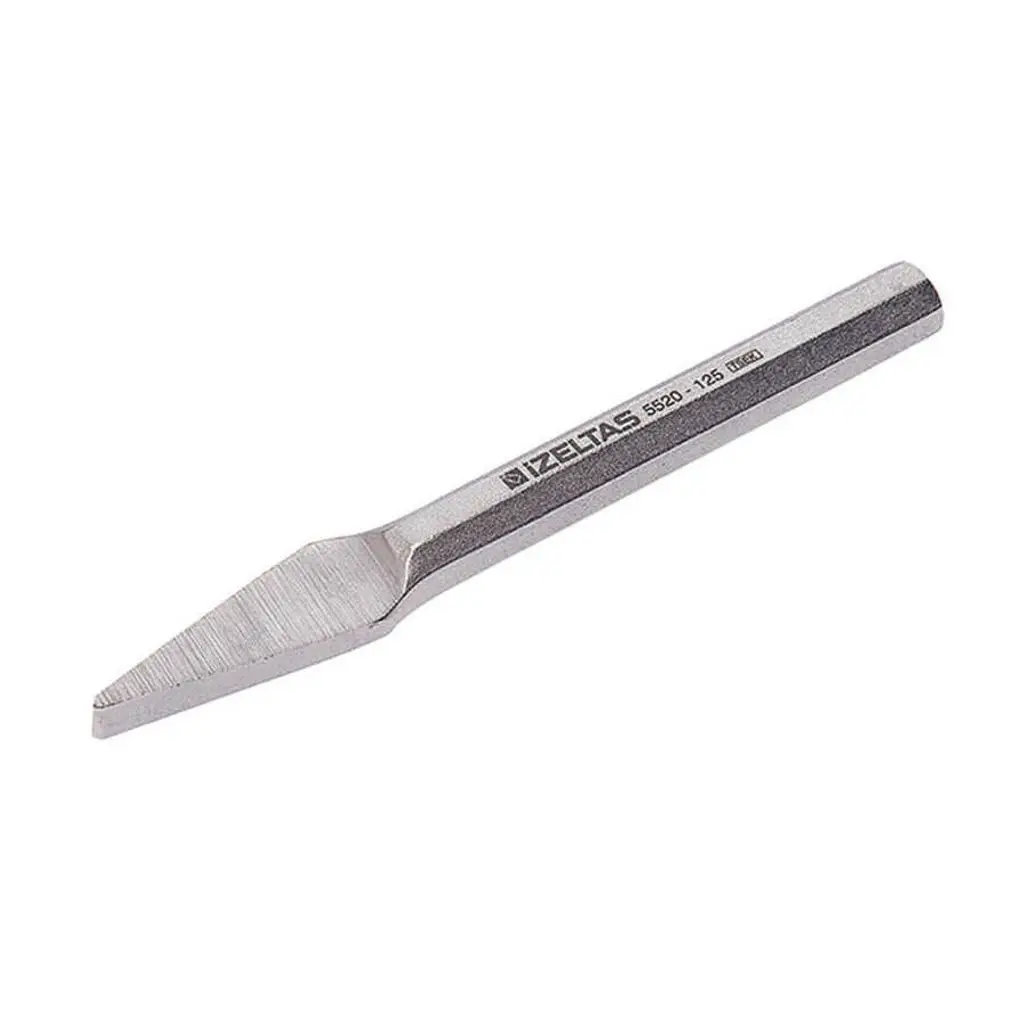 İzeltaş 125 mm Krom Tırnak Keski - İzeltaş 5520230125 - 10 Adetli Kutu Koli