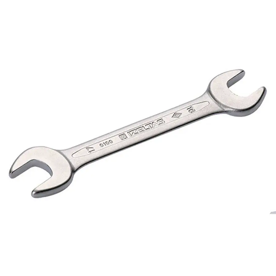 İzeltaş 13X14 Kısa Boy Çatal İki Ağız Anahtar - İzeltaş 0100011314