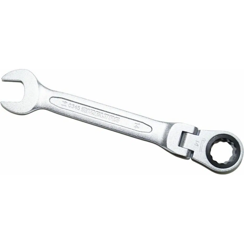 İzeltaş 14 mm Mafsallı Cırcır Kombine Anahtar - İzeltaş 0345020014
