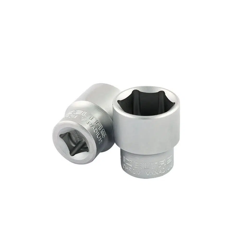 İzeltaş 17 mm 1/2 Altı Köşe Lokma Anahtar - İzeltaş 1113061017 - 10 Adetli Kutu Koli