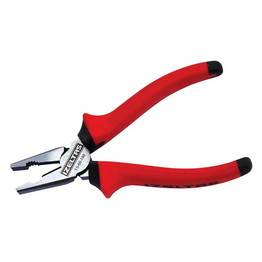 İzeltaş 180 Mm Çelik Tel İçin Ağır Tip Kombine Pense - İzeltaş 3030122180