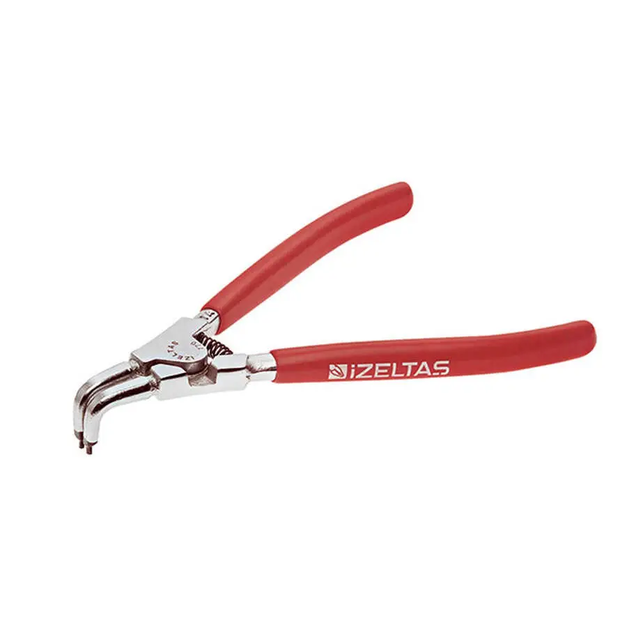 İzeltaş 210 mm Yaylı Eğri Dış Segmen Pense - İzeltaş 3311120210
