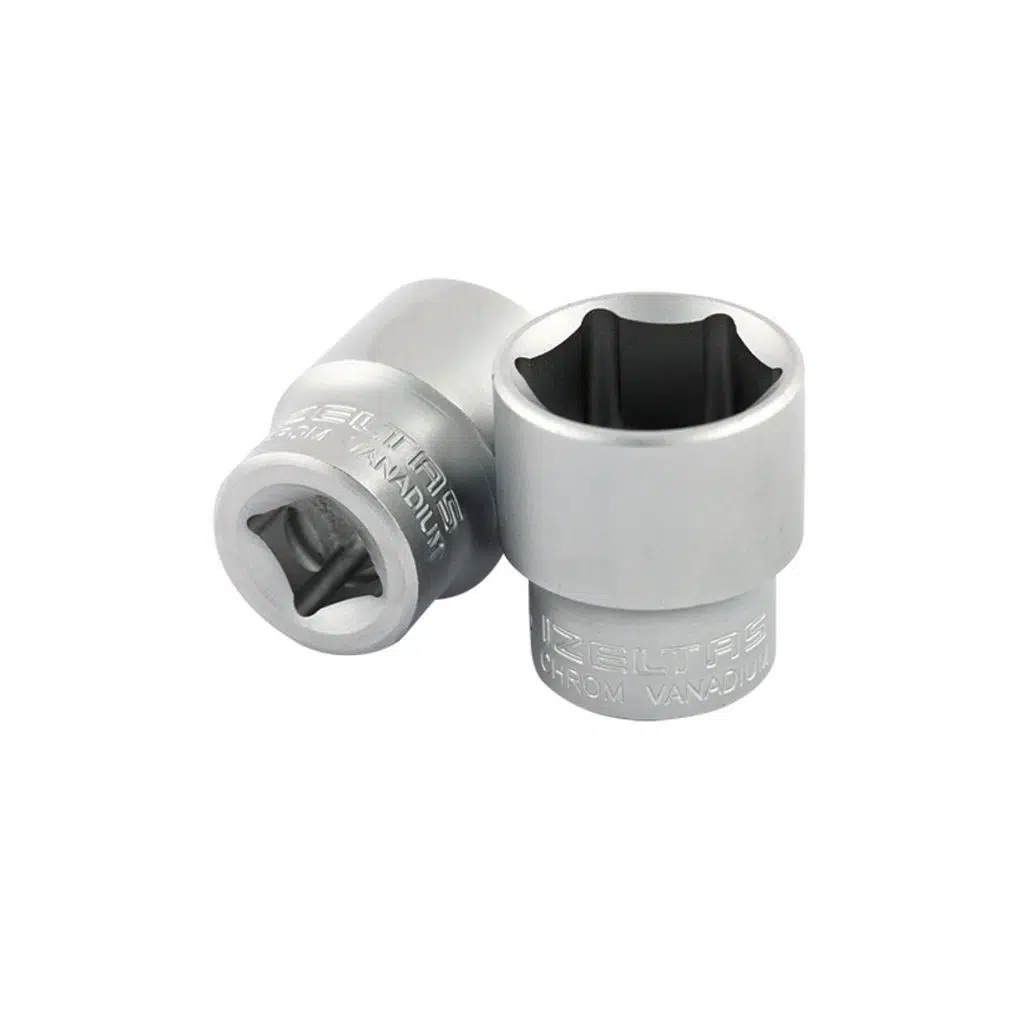 İzeltaş 23 mm 3/8 Altı Köşe Lokma Anahtar - İzeltaş 1110060023 - 10 Adetli Kutu Koli