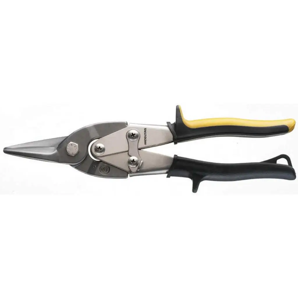 İzeltaş 240 mm Alüminyum Ve Sac Kesme Makası Düz - İzeltaş 6207270240