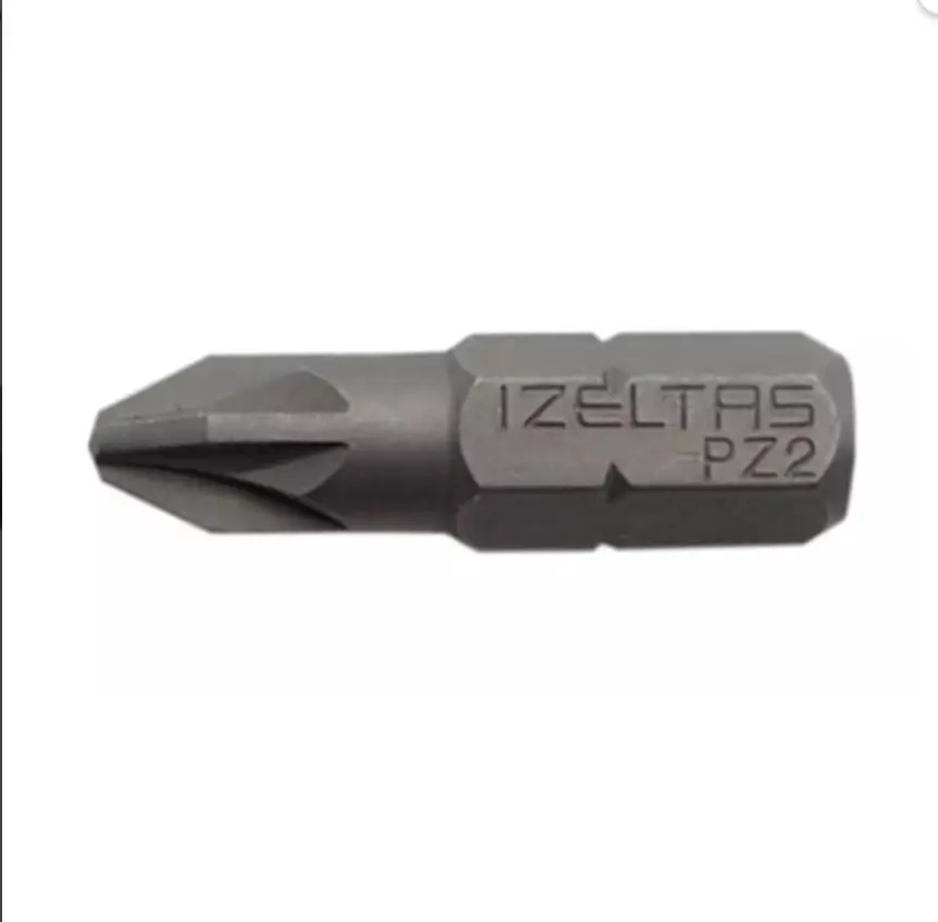 İzeltaş Pozidriv Bits PZ2X25 mm - İzeltaş 4825210002