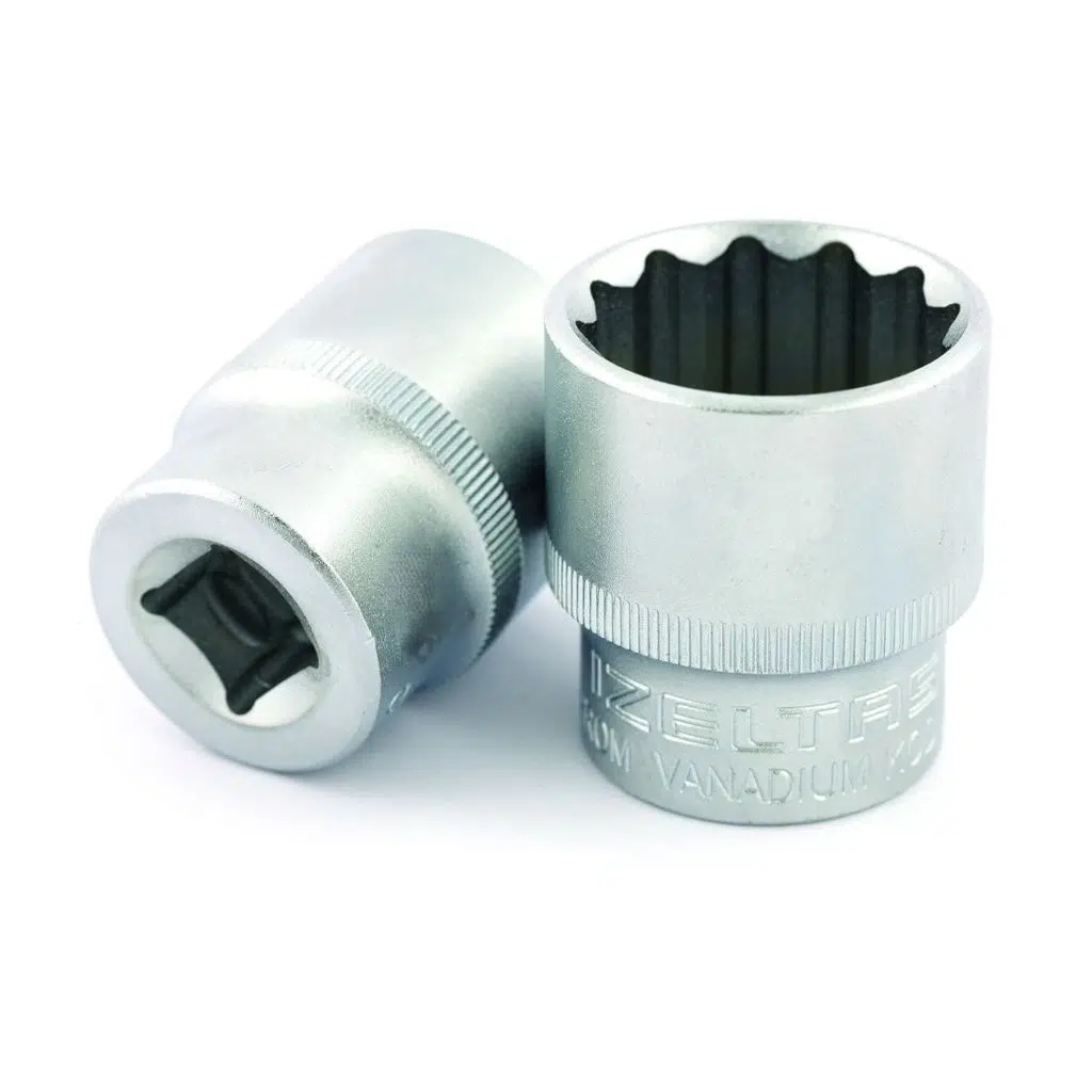 İzeltaş 5/16 On İki Köşe SAE Lokma Anahtarı - İZELTAŞ 1413061008 - 10 Adetli Kutu Koli