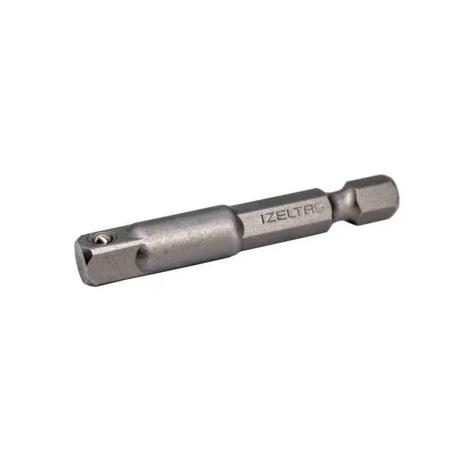 İzeltaş 50 mm 1/4 - 1/4 Bits Uçlu Lokma Adaptörü(Makine Kullanımına Uygun) - İzeltaş 4805205010