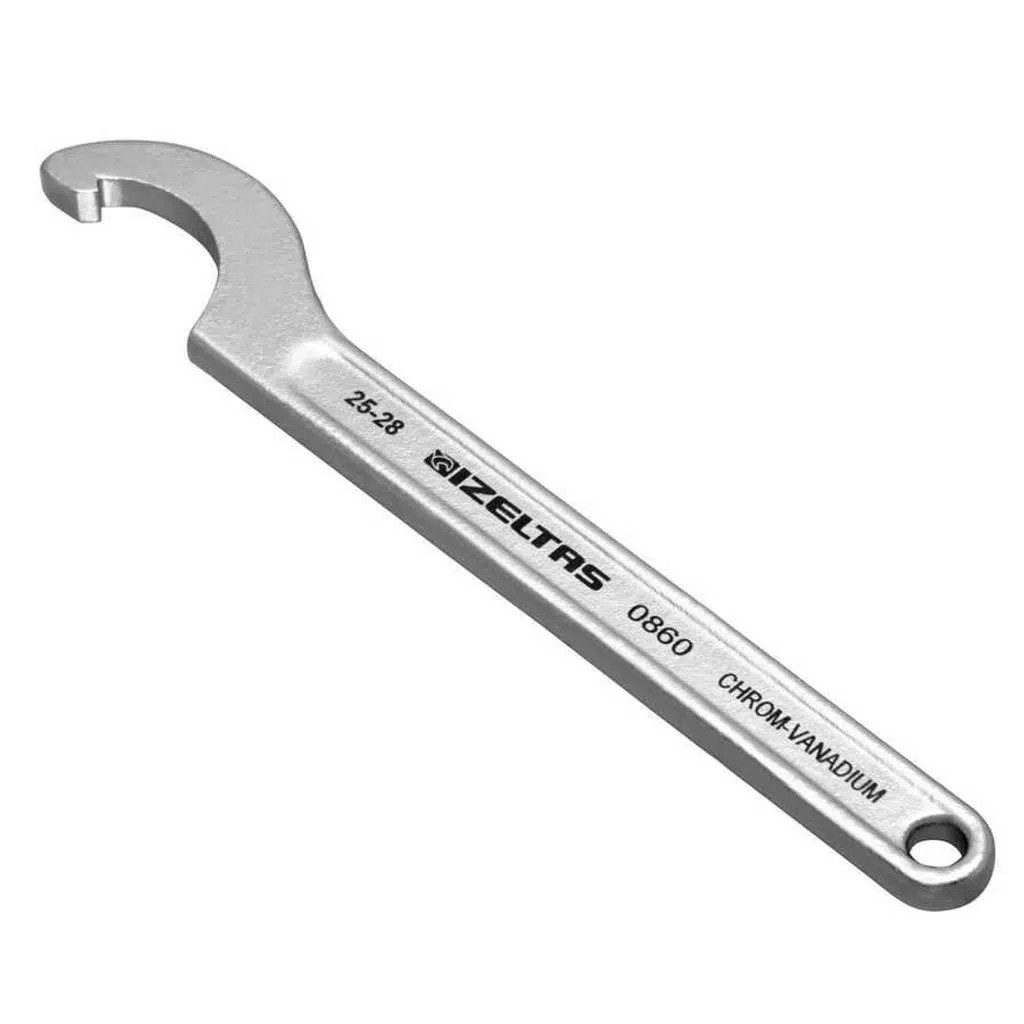 İzeltaş Dörtgen Uçlu Kanca Anahtar 52/55 mm - İzeltaş 0860055255