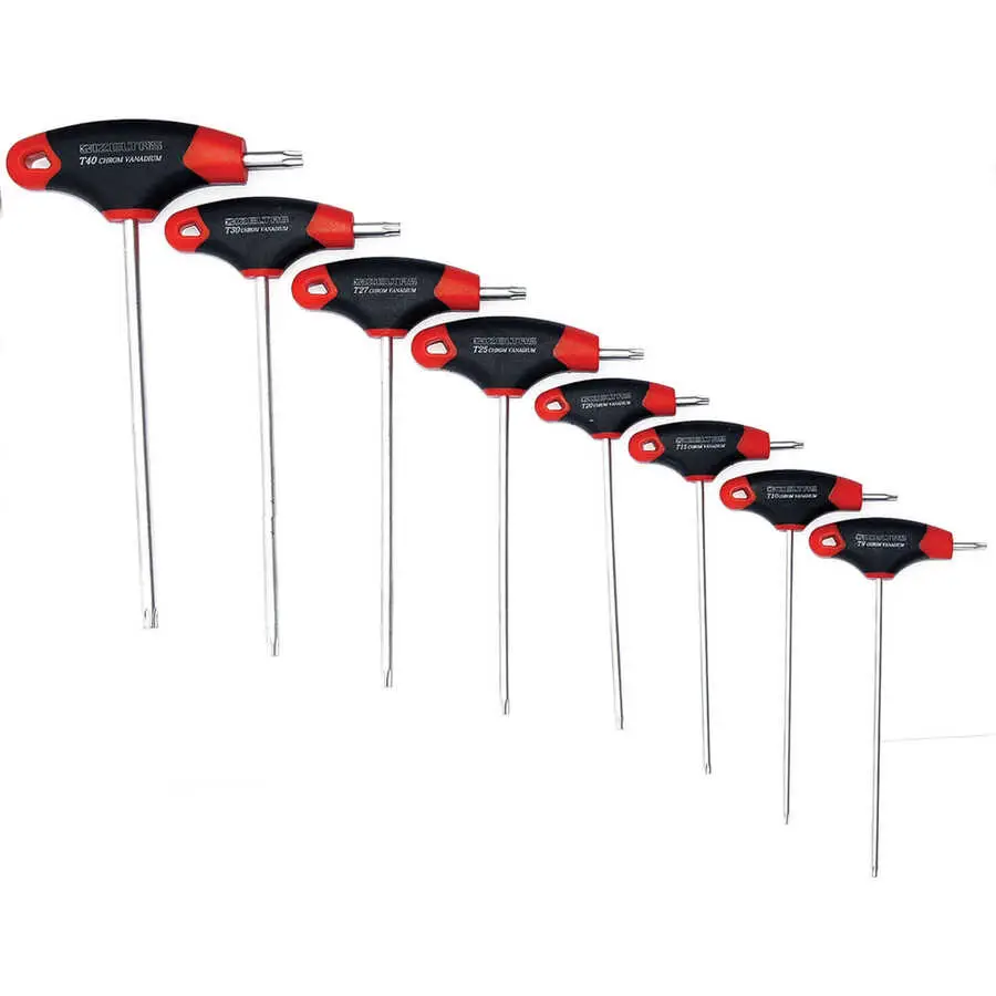 İzeltaş 8 Parça T Tipi Torx Allen Takımı - İzeltaş 4909008108