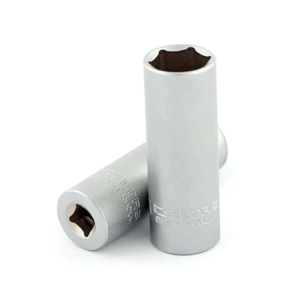 İzeltaş 9 mm 1/4 Altı Köşe Derin Lokma Anahtar - İzeltaş 1107064009