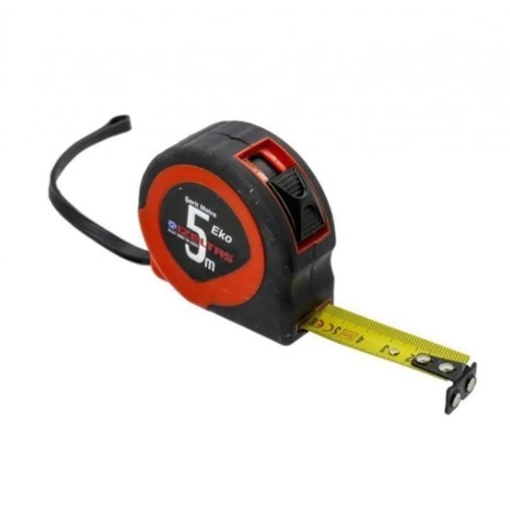 İzeltaş Eko Plastik Şerit Metre 5M (5X19)-İZELTAŞ 5883500005 - 5 Adetli Kutu Koli