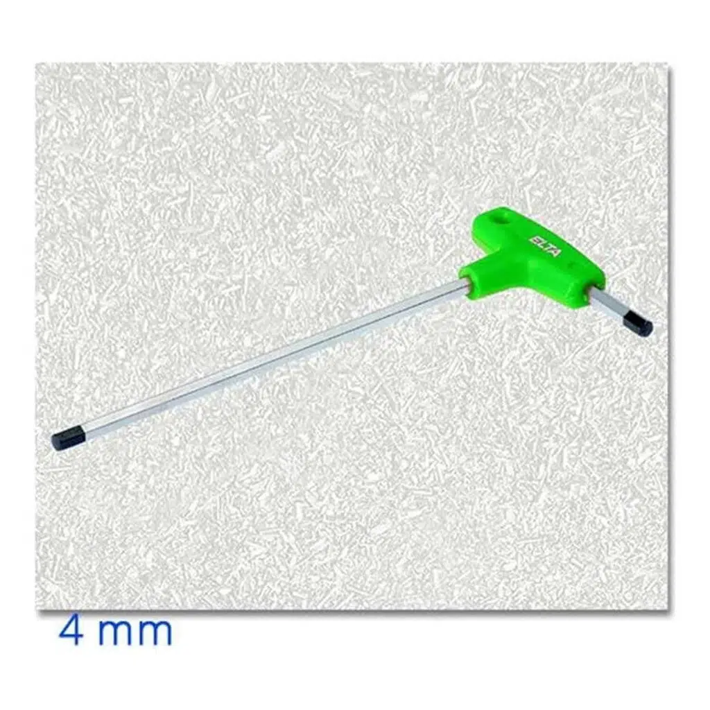 İzeltaş Elta 4 mm T Tipi Allen Anahtar - İzeltaş 4922220040 - 5 Adetli Kutu Koli