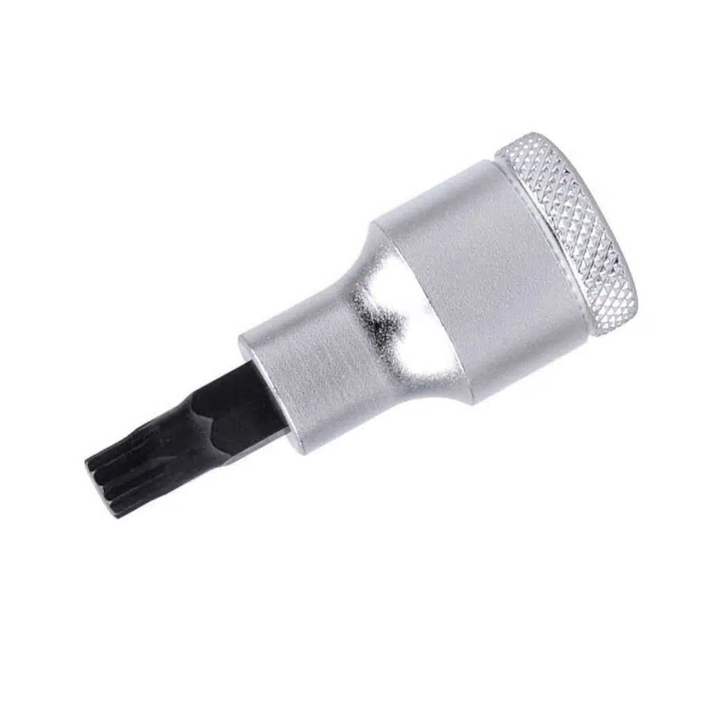 İzeltaş M8X60 mm Kısa Boy 1/2 Oniki Köşe Lokmalı Bits Uç - İzeltaş 1114064008 - 10 Adetli Kutu Koli