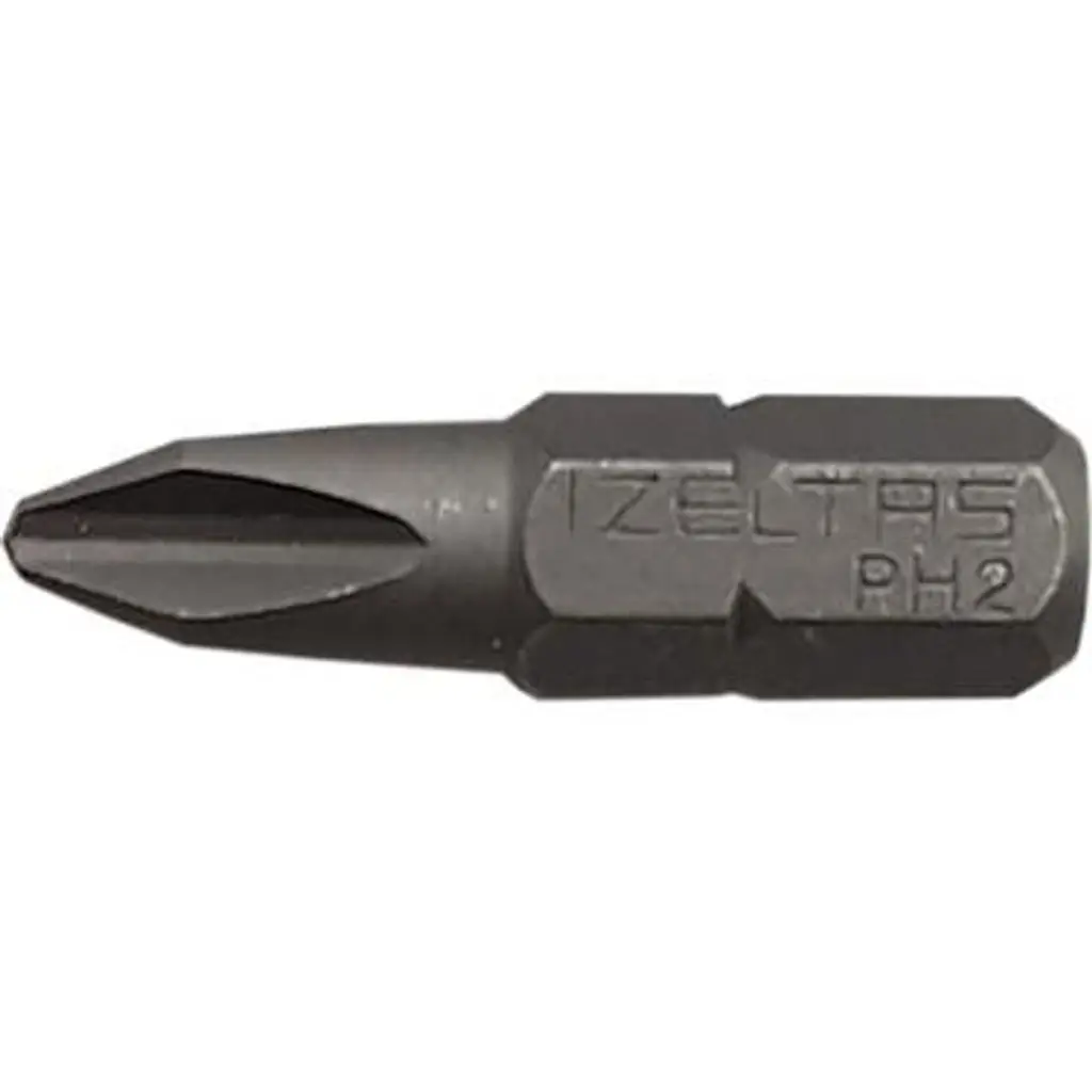 İzeltaş PH2X25 mm Yıldız Bits Uç - İzeltaş 4820210002 - 10 Adetli Kutu Koli