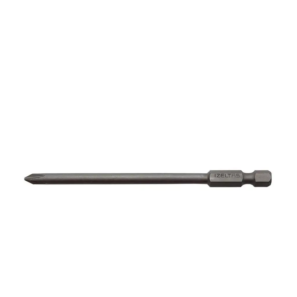 İzeltaş Yıldız Uzun Bits Uç Ph2 100 mm - İzeltaş 4870211002 - 10 Adetli Kutu Koli