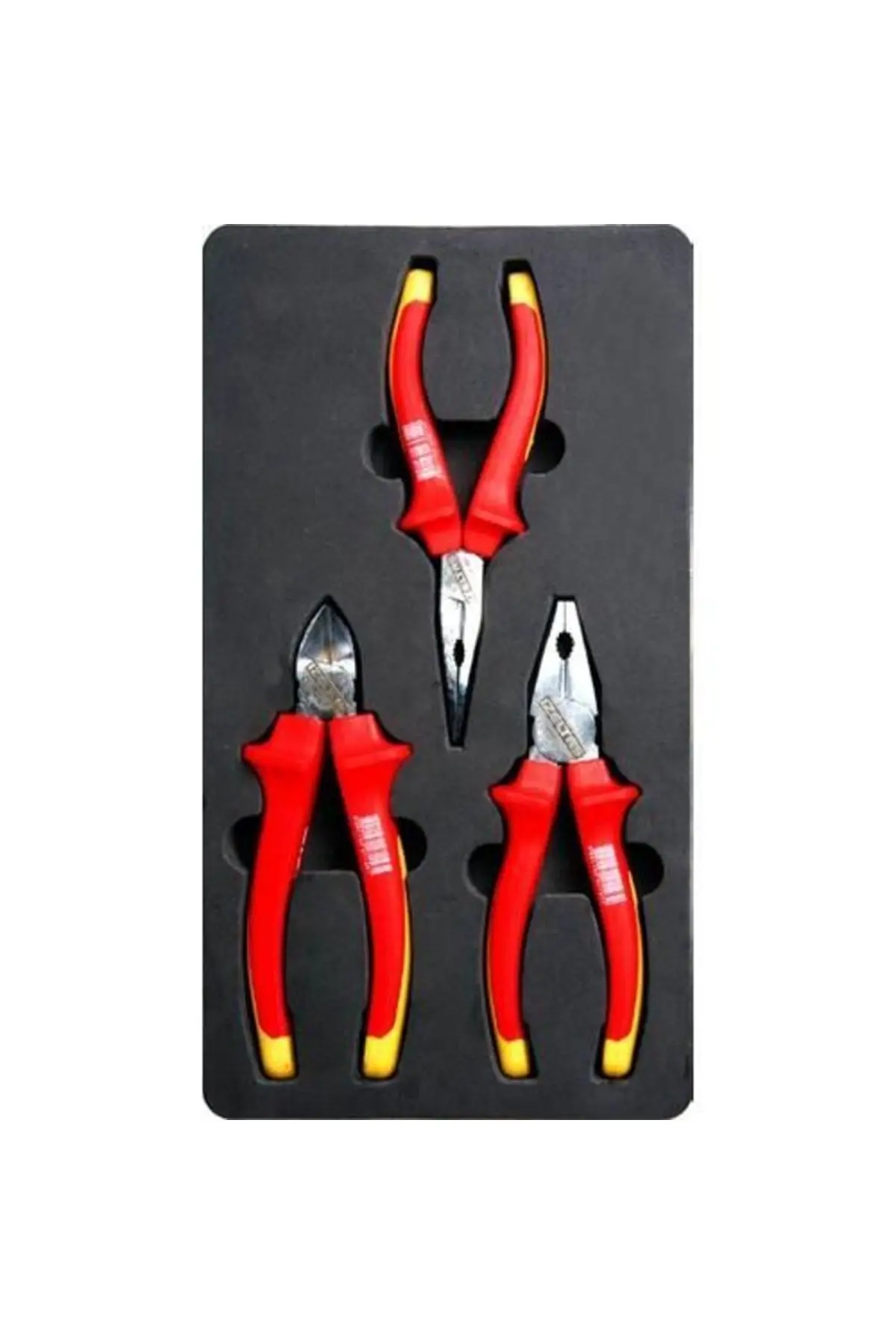 İzeltaş 1000V İzoleli Elektrikçi Seti 160mm 3 Parça - İzeltaş 3020006003