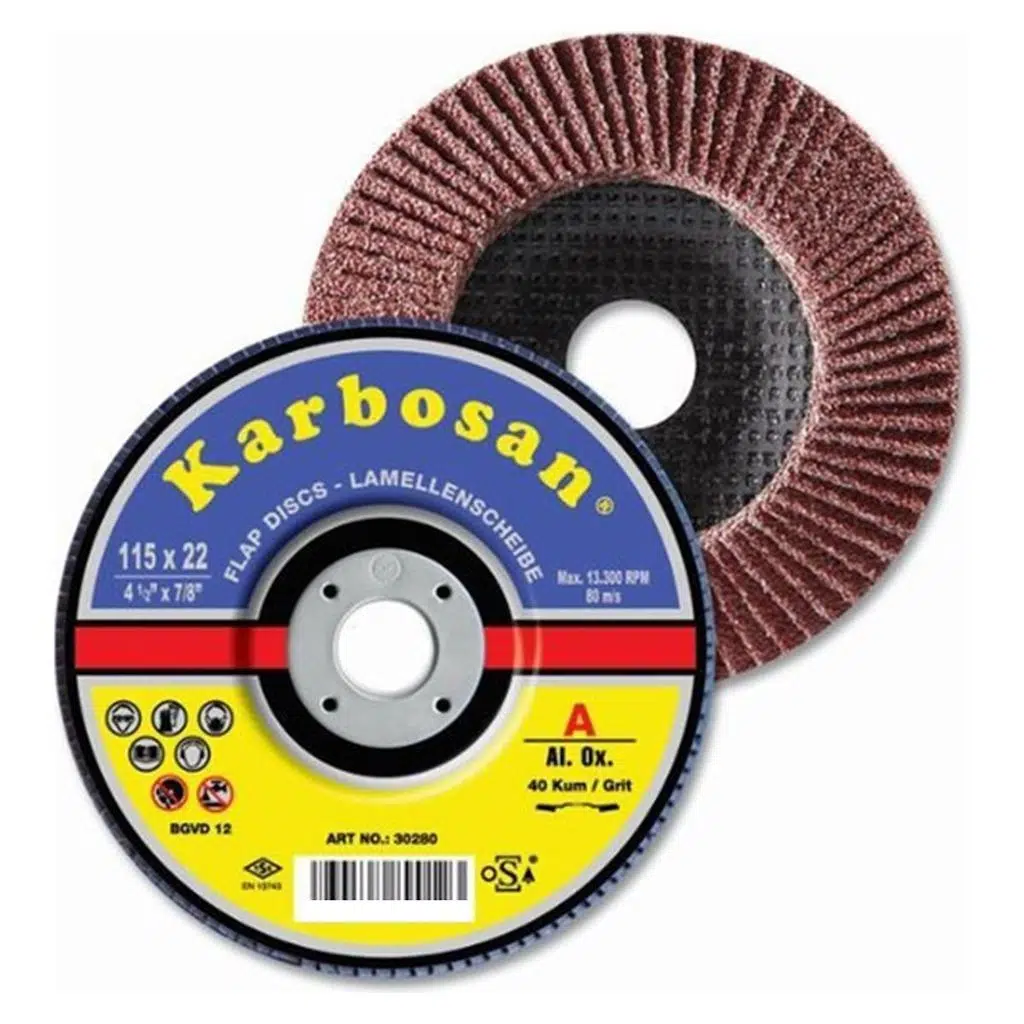 Karbosan 115x22x40 Kum Flap Disk NK - Karbosan 982970