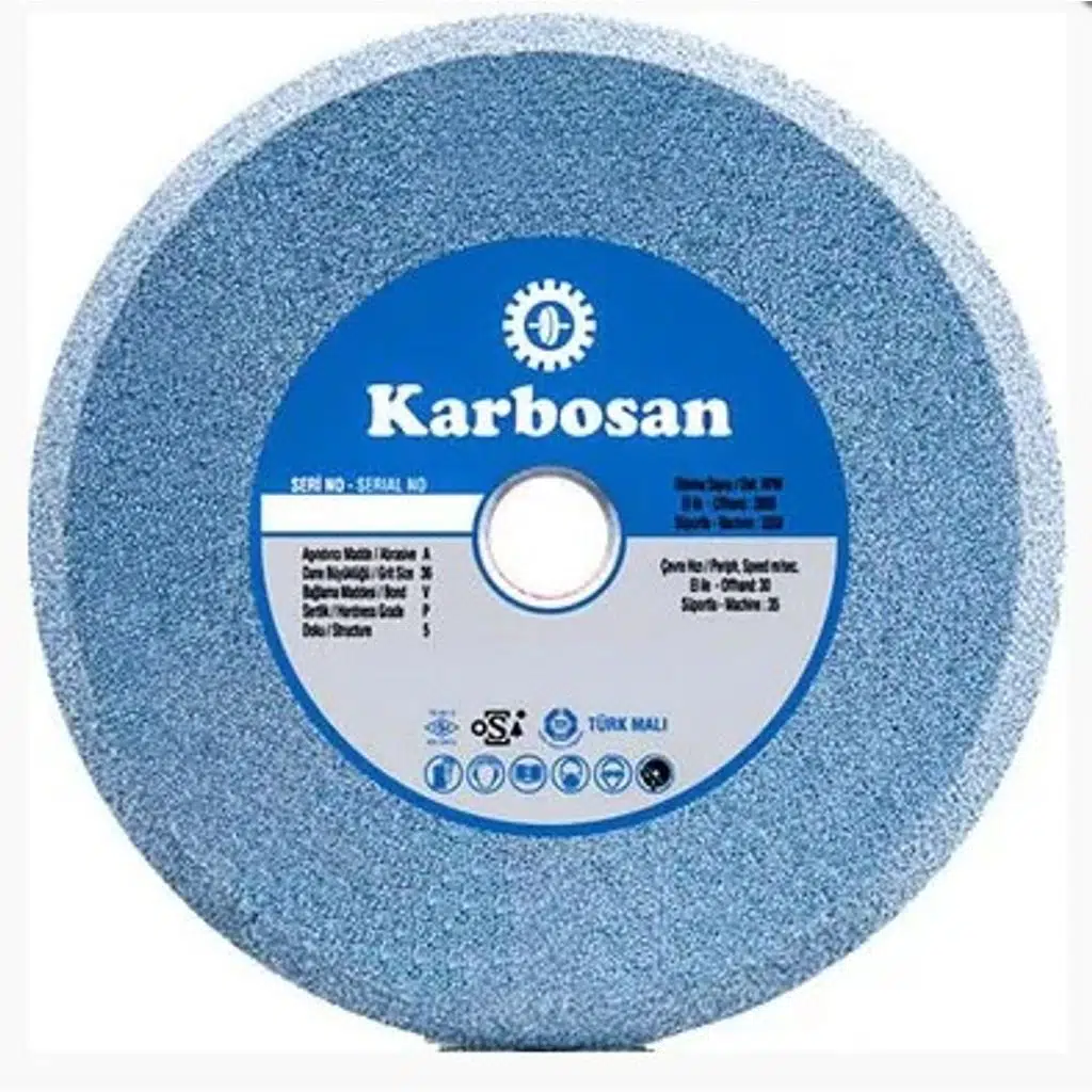 Karbosan 200x25x20 NK Taşlama (Zımpara) Taşı - KARBOSAN 920070 - 5 Adetli Kutu Koli