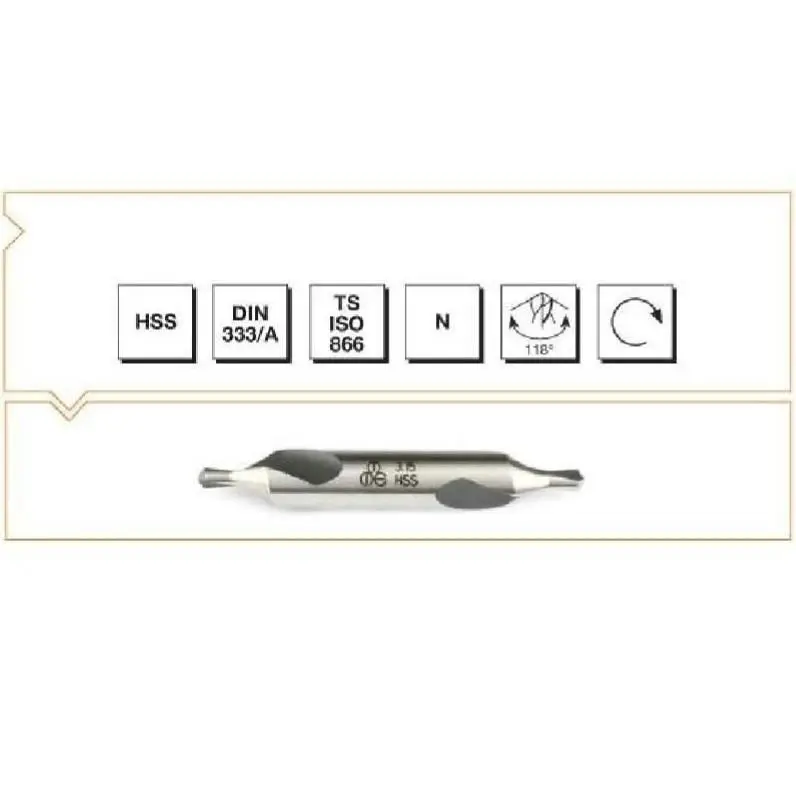 Makina Takım HSS DIN 333/A R Punta Matkabı 6.3 mm - MTE B00010010630