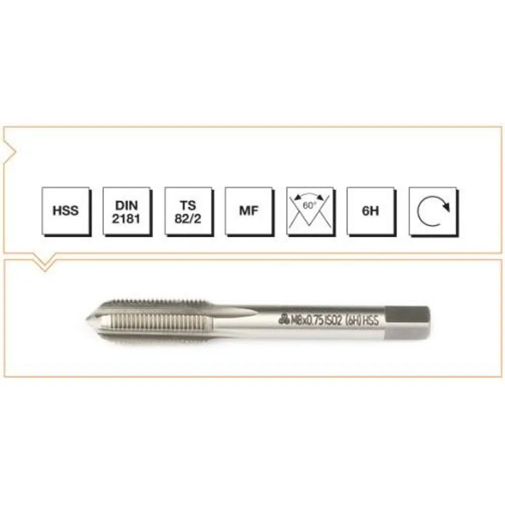 Makina Takım B00104121606 HSS DIN2181 SON 20KLZ M16 X1.50 (6H)
